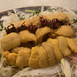 饗 くろ喜 - 茗荷竹と雲丹の冷やし和えそば（3,600円）※限定麺 2019.6