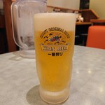 Raamen Kagetsu Arashi - 生ビール