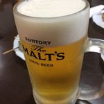 夢炉ばた料理 - ビールはモルツ