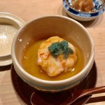 くろ﨑 - 2019.6.  牡丹海老の茶碗蒸し