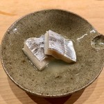 くろ﨑 - 2019.6.  神奈川県小柴産 太刀魚の酒蒸し