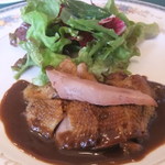 ラ･メール - 仏産仔鳩のロースト赤ワインソース