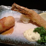 赤坂 津つ井 - フライ盛合せ