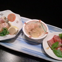 赤坂 津つ井 総本店 - 前菜三点盛 