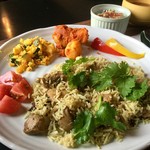 スプーンソング - 【南インドSP 1,500円】今日のインドライスはチキンプラオ(炊き込みご飯)でした。