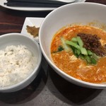 海鮮中国料理黄河 - 2019/7/25 坦々麺セット（900円）