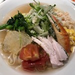 つけ麺一燈 - 蟹出汁冷やし和えつけそば