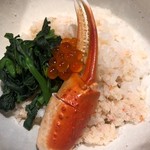 つけ麺一燈 - 蟹出汁冷やし和えつけそば