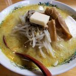 札幌館 - 味噌カレー牛乳ラーメン