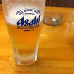 とんこつらーめん 黒竜 - ビール