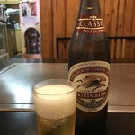 ミナミ - ドリンク写真:まずは、キリンクラシックラガー！（２０１９．７．２５）