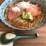 ラーメン イッケン - キンキンに冷えたどんぶりとレンゲでいただく冷やしラーメン！