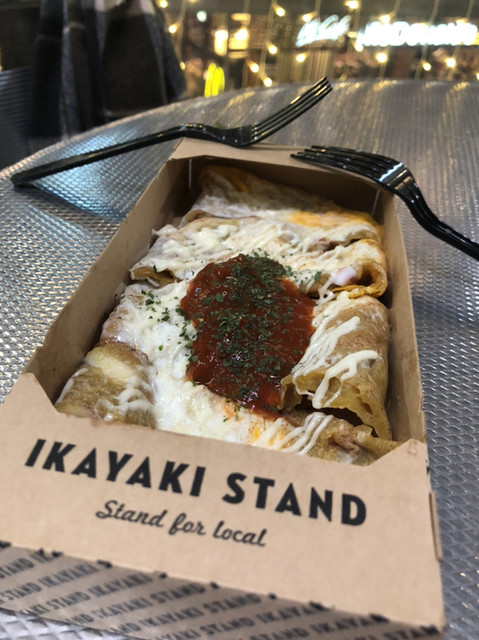 イカヤキスタンド あべのhoop店 大阪阿部野橋 お好み焼き たこ焼き その他 食べログ