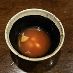 銀座 煙事 - 夏野菜のトマトスープ