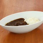 White rice/Rice with seaweed sauce/Karubi market special curry/Raw egg