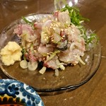 飲んべぇ食堂 らくだ屋 - 鯵たたき