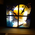 Shunsai Yuuzen Naganawa - 天井にある和風ステンドグラス