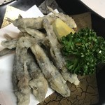 上野 寄せ家 - メヒカリの唐揚げ