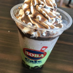 BOBAcafe＆金のとりから - 抹茶チョコスムージー 445円+税