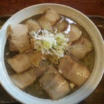 奥裏磐梯らぁめんや - 会津山塩チャーシューメン大盛！旨そぉ❗