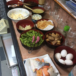 神月 - カウンターのお惣菜