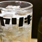 もつ焼 煮込み ヤリキ - 白ホッピー@420円