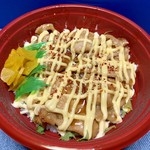 らいふ亭 - 次女の「豚マヨ丼」がとても美味しそうです！！