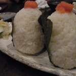 串焼Bar 炎の介 - 【2011.12.　再訪∞】　おにぎり（ちょっとデカくない！？ｗ）
