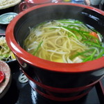 伊豆味の「郷」 - 料理写真:湯気も美味しい「稲庭うどん」