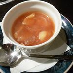 焼肉&グリル　貴坂 - ランチのスープ