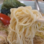 ネギラーメン小晴 - 麺 リフト