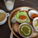 カトマンドゥカリー PUJA - カトマンドゥランチ　1100円