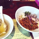 塩生姜らー麺専門店 MANNISH - 冷たい塩生姜油そば(インスタグラムver)