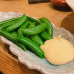 風泉 - スナップえんどう塩茹で