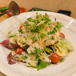 風泉 - 島豆腐とちりめんサラダ