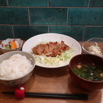 Delta Kitchen - 豚ロース味噌漬け焼き定食
