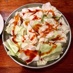 万正 - お通し的なキャベツ