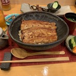 鰻 にしはら - うな丼中(1尾)