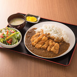 chicken cutlet curry set