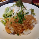 播鳥 - チキンカツ定食 おろしポン酢ソース