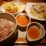 Yayoi Ken - 夏越ごはんと蒸し鶏サラダの定食