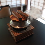 藤松 - 炊いてるところ