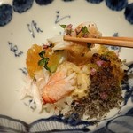 日本料理 楽心 - ●おまかせコース18,000+中瓶ビール900X3＋日本酒(1合1700X2)+サービス料2410=25,600円 2019年07月