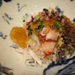 日本料理 楽心 - ●おまかせコース18,000+中瓶ビール900X3＋日本酒(1合1700X2)+サービス料2410=25,600円 2019年07月