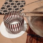 日本料理 楽心 - ●おまかせコース18,000+中瓶ビール900X3＋日本酒(1合1700X2)+サービス料2410=25,600円 2019年07月