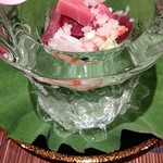 日本料理 楽心 - ●おまかせコース18,000+中瓶ビール900X3＋日本酒(1合1700X2)+サービス料2410=25,600円 2019年07月