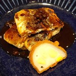 日本料理 楽心 - ●おまかせコース18,000+中瓶ビール900X3＋日本酒(1合1700X2)+サービス料2410=25,600円 2019年07月