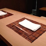 日本料理 楽心 - 店内の一例 2019年07月