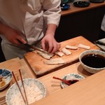 日本料理 楽心 - 店内の一例 2019年07月