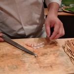 日本料理 楽心 - 店内の一例 2019年07月